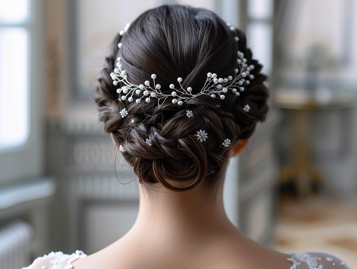 chignon tressé