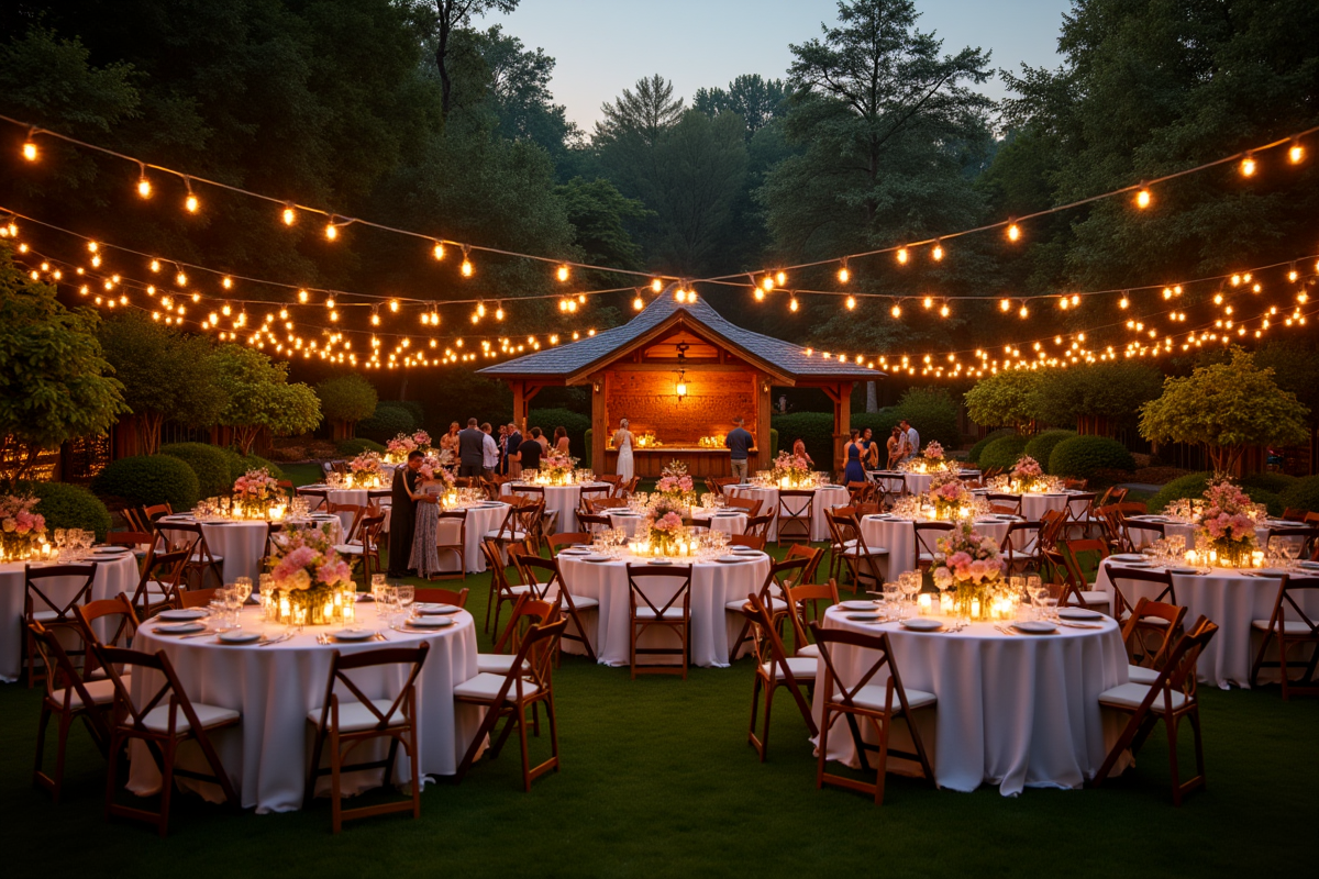 jardin mariage